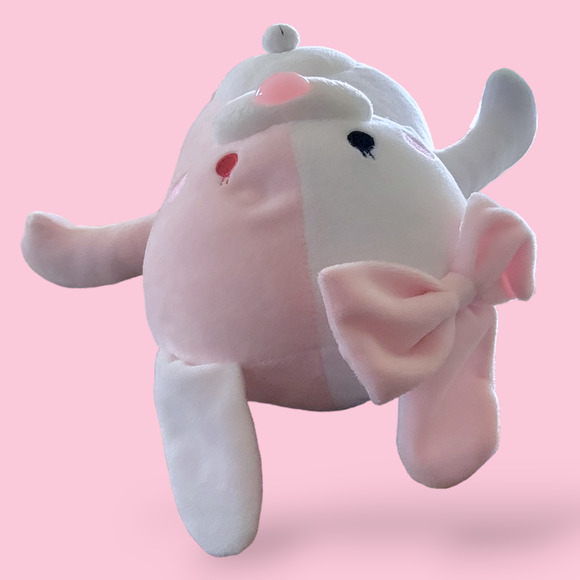 Super Dangan Ronpa Usami Plush‎ Pink & White Rabbit/Bear,  "Monomi" - Picture 3 of 4